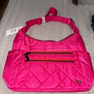 Trooper 2 Crossbody Bag BRUSHED ROSETTE PINK Retail $85